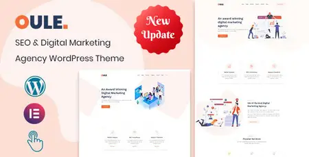 Oule - Digital Marketing Agency WordPress Theme 23475042