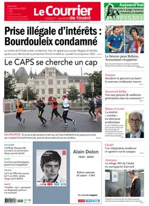 Le Courrier de l'Ouest Cholet - 4 Septembre 2024