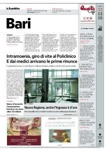 la Repubblica Bari - 22 Dicembre 2018