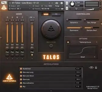 Audio Imperia - Talos Volume Two: Low Brass KONTAKT