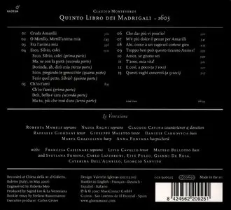 Monteverdi Edition - 5 Libro dei Madrigali [La Venexiana]