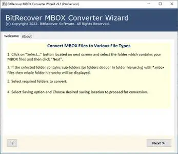 BitRecover MBOX Converter Wizard 9.2 Portable