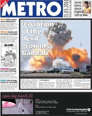 Metro UK 2011.03.21