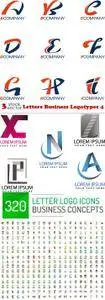 Vectors - Letters Business Logotypes 4