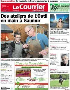 Le Courrier de l'Ouest Saumur - 20 Octobre 2017