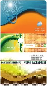 Stock Vector - Color Background 1605