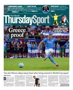 The Herald Sport (Scotland) - 17 August 2023
