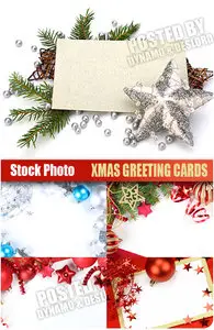 UHQ Stock Photo - Xmas Greeting Cards