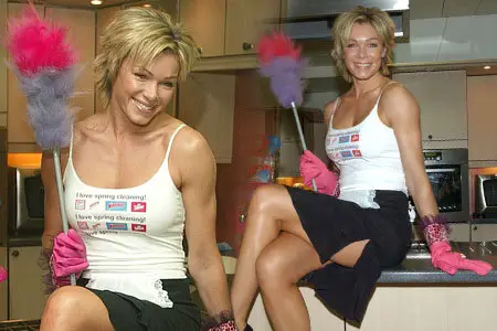 Nell McAndrew - Spring Cleaning Promoshoot