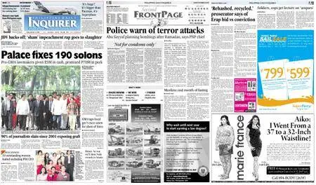 Philippine Daily Inquirer – October 12, 2007