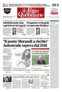 Il Fatto Quotidiano - 22 agosto 2018
