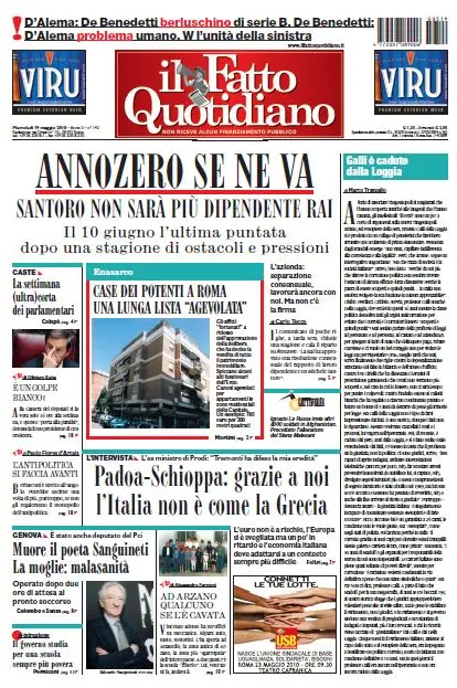 Il Fatto Quotidiano (19-05-10)