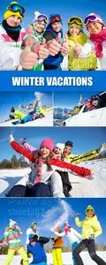 Stock Photo - Winter Vacations