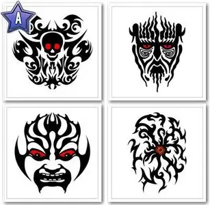 900 Tribal Tattoo Designs