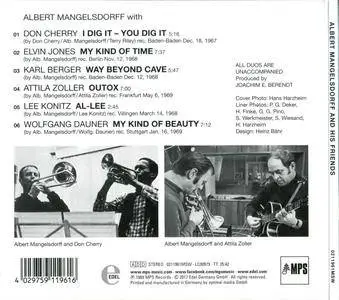 Albert Mangelsdorff - Albert Mangelsdorff And His Friends (2017) {MPS 0211961MSW rec 1967-69}