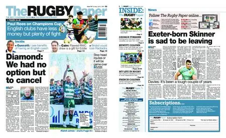 The Rugby Paper – April 03, 2022