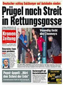 Kronen Zeitung Abendausgabe - 02. September 2017