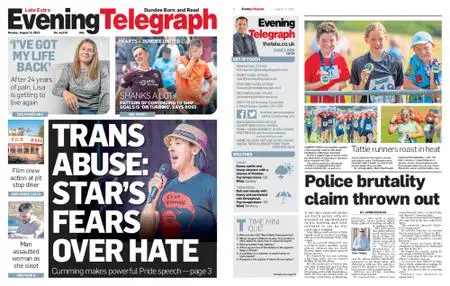 Evening Telegraph Late Edition – August 15, 2022