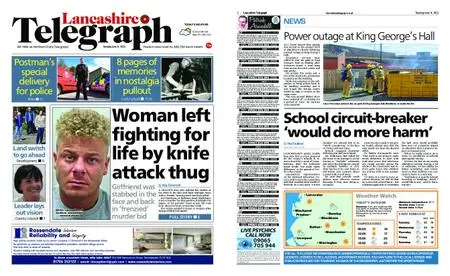 Lancashire Telegraph (Blackburn, Darwen, Hyndburn, Ribble Valley) – June 08, 2021