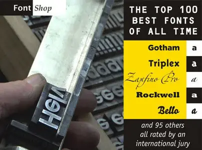 The top 100 Best Fonts of all time