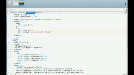 Learning Responsive Web Design (lessons 1-6)