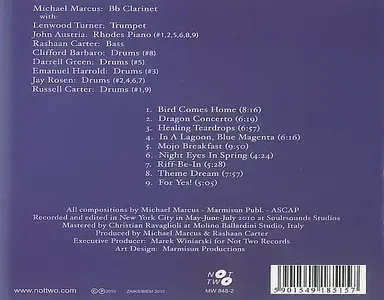 Michael Marcus - For Yes! (2010) {Not Two Records}
