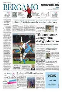 Corriere della Sera Bergamo - 4 Gennaio 2018