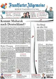 Frankfurter Allgemeine Sonntagszeitung vom 06 Februar 2011