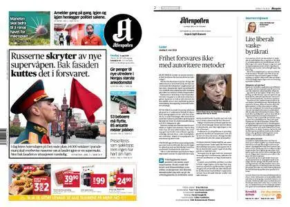 Aftenposten – 09. mai 2018