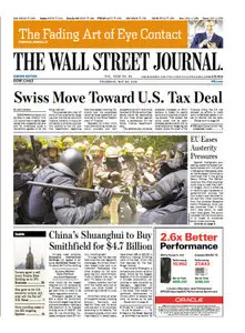 The Wall Street Journal (Europe) May 30 2013