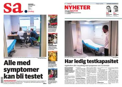 Sarpsborg Arbeiderblad – 15. mai 2020