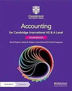 Cambridge International AS & A Level Accounting Coursebook with Digital Access  Ed 3
