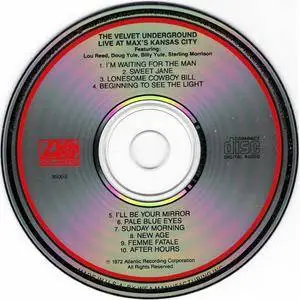 The Velvet Underground - Live At Max's Kansas City (1972) {1989 Atlantic} **[RE-UP]**