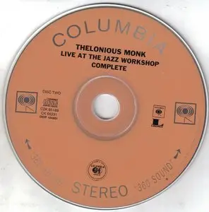 Thelonious Monk - Live At The Jazz Workshop - Complete (1964) {2CD Set, Columbia C2K 65189 rel 2001}