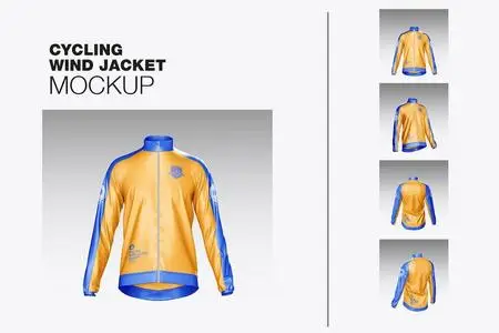 Cycling Jacket Sweatshirt Mockup KMNGQBG