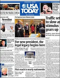 USA Today - 5 May 2009