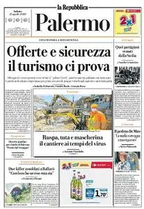 la Repubblica Palermo - 25 Aprile 2020
