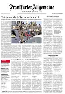 Frankfurter Allgemeine Zeitung - 16 August 2021
