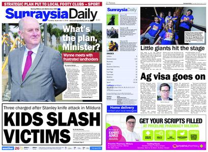 Sunraysia Daily – September 05, 2019