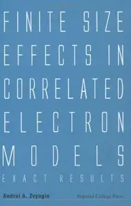 Finite Size Effects in Correlated Electron Models: Exact Results (repost)