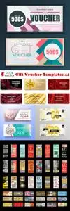 Vectors - Gift Voucher Templates 44