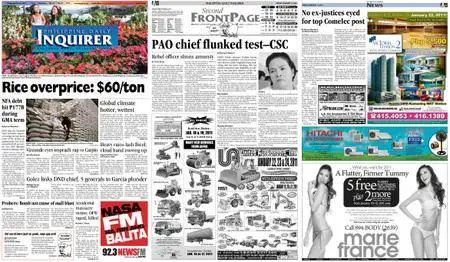 Philippine Daily Inquirer – January 14, 2011