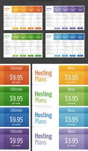 GraphicRiver Web Pricing Tables (Grids)