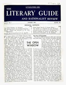 New Humanist - The Literary Guide, January 1945