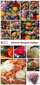Photos - Flowers Bouquet Collage
