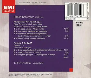 Leif Ove Andsnes - Schumann: Piano Sonata No.1, Fantasie in C major (1997)