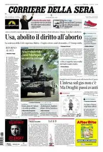 Corriere della Sera - 25 Giugno 2022