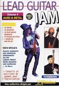 Lead Guitar Jam Vol.4 Hard & Métal CD Tab