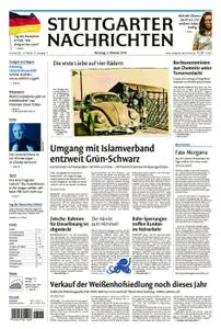 Stuttgarter Nachrichten Stadtausgabe (Lokalteil Stuttgart Innenstadt) - 02. Oktober 2018