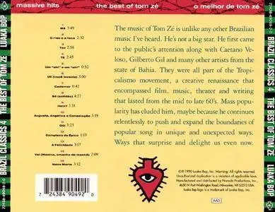 Tom Ze - Brazil Classics, Vol.4: The Best of Tom Ze - Massive Hits (1990)